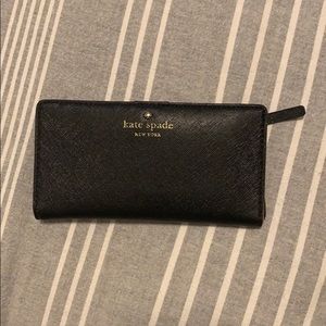 Kate spade black wallet